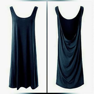 NEW Open Back Tank Top Sun Dress